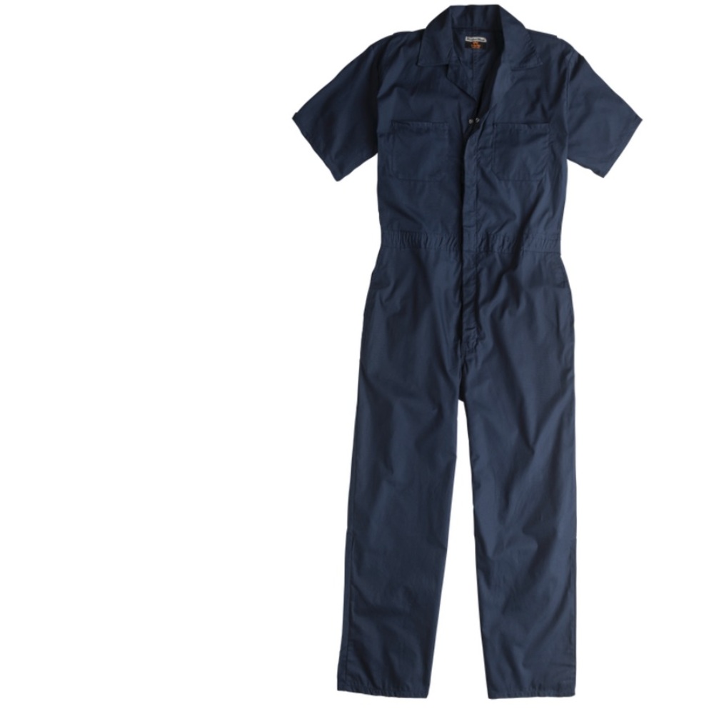Key navy size 38 short sleeve jumpsuit